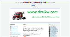 Desktop Screenshot of derlkw.com