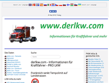 Tablet Screenshot of derlkw.com